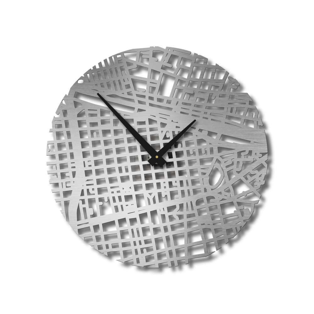 Santiago Clock | Urban Story | Wall Timepieces | Map Clocks