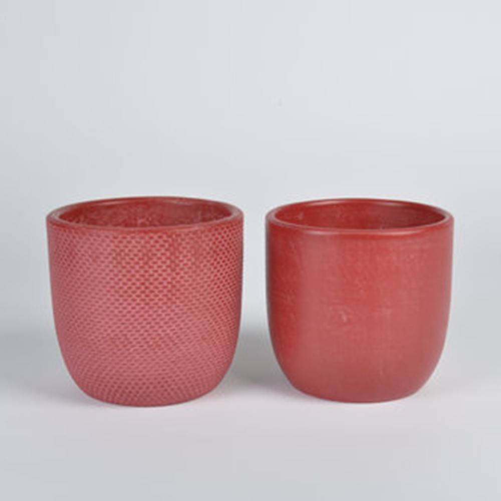 Micmac Pot, Set of 2 - Vietnamese Clay Handmade Pots