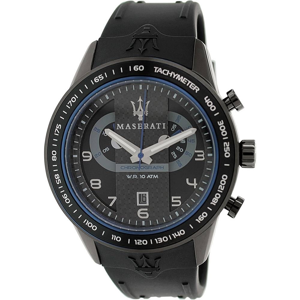 Corsa Black Rubber Analog Watch - Area Trend
