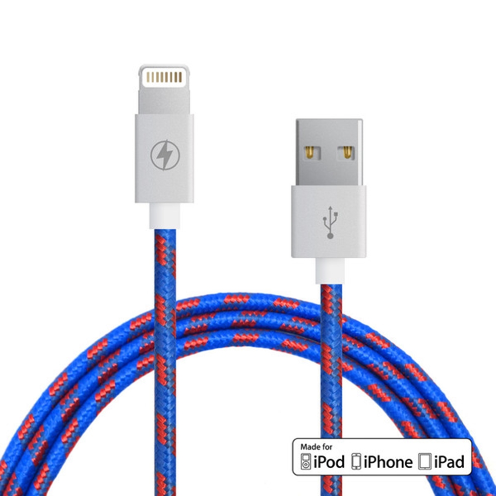 Varsity Lightning Cable | Charge Cords