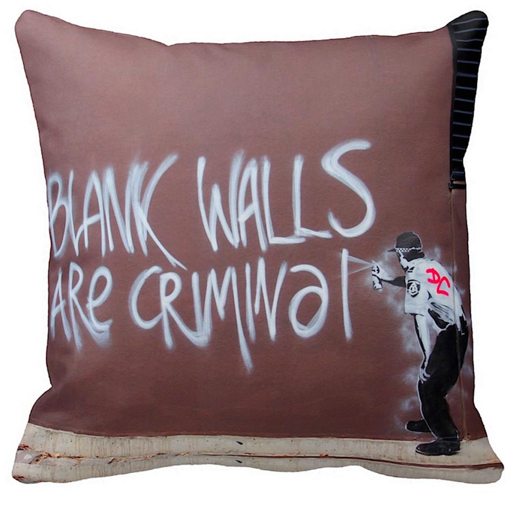 Blank Walls Are Criminal | Banksy Art